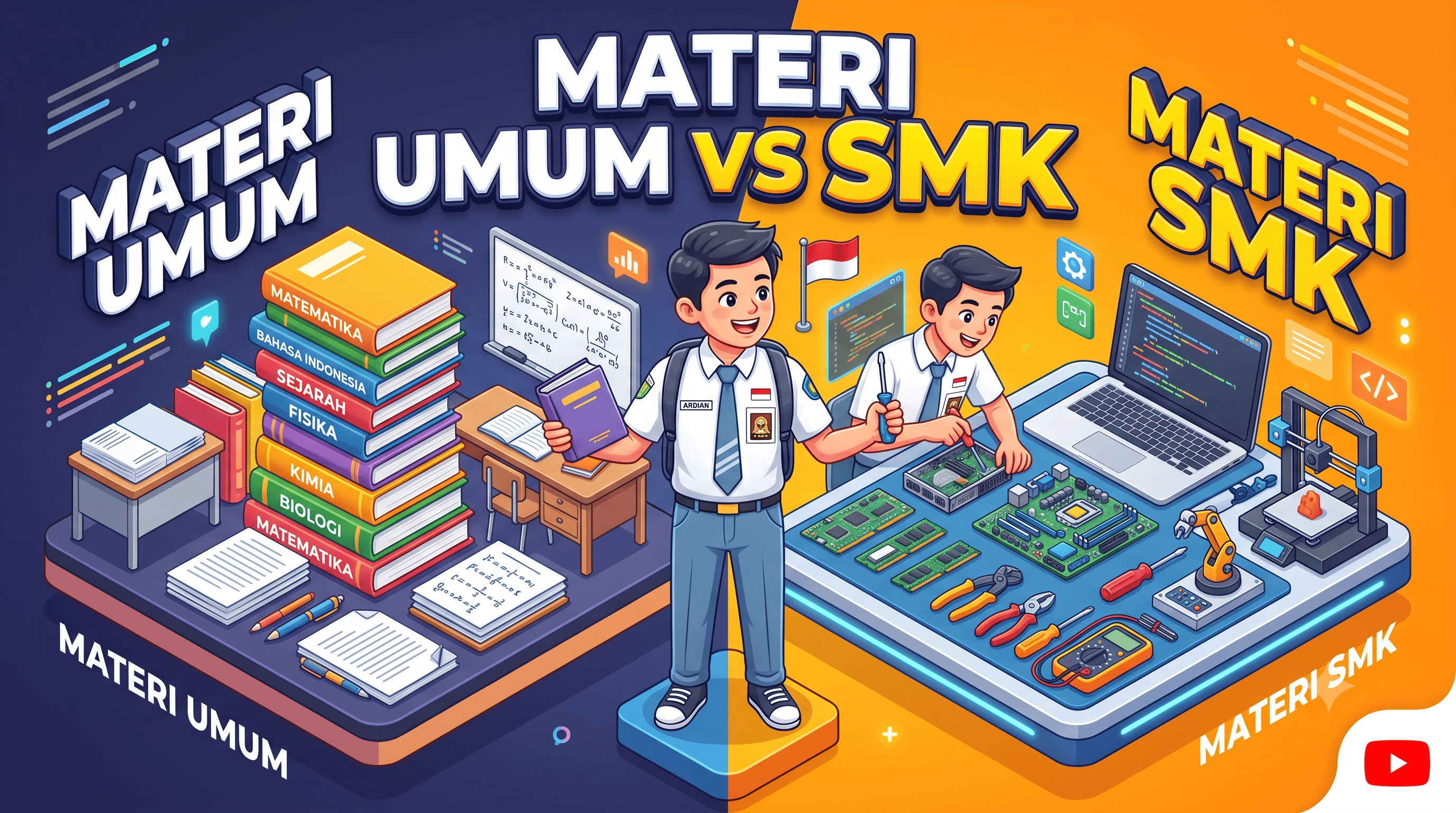 Kenapa Materi Belajar Umum Tidak Cukup untuk Siswa SMK